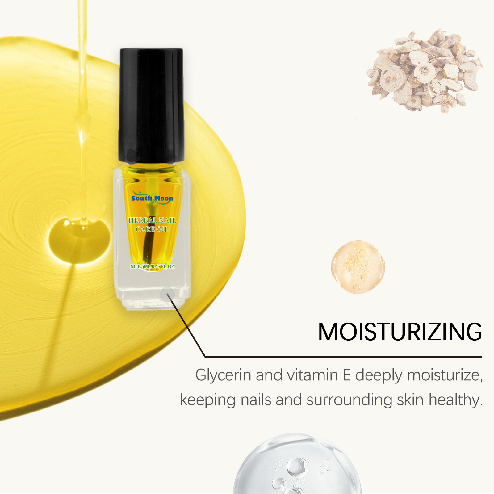 South Moon Herbal Nail Oil Sof - Skincare Herbal ulasan dan harga