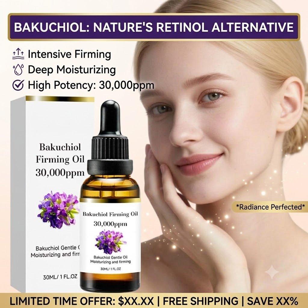 30ml Bakuchiol Face Oil Natura - Bakuchiol Retinol Alternative ulasan dan harga