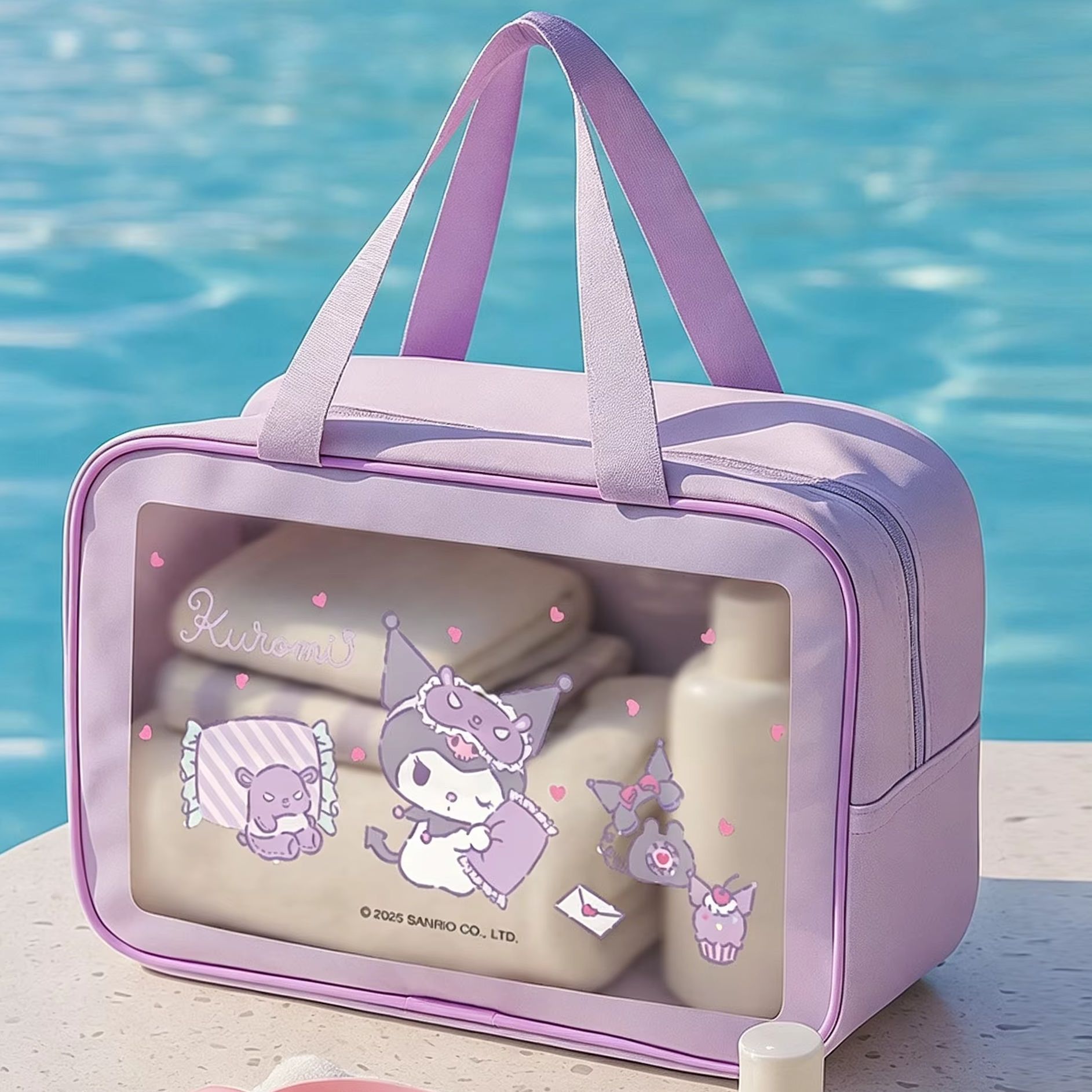 Kuromi Sanrio Waterproof Stora - Skincare D'Alba ulasan dan harga