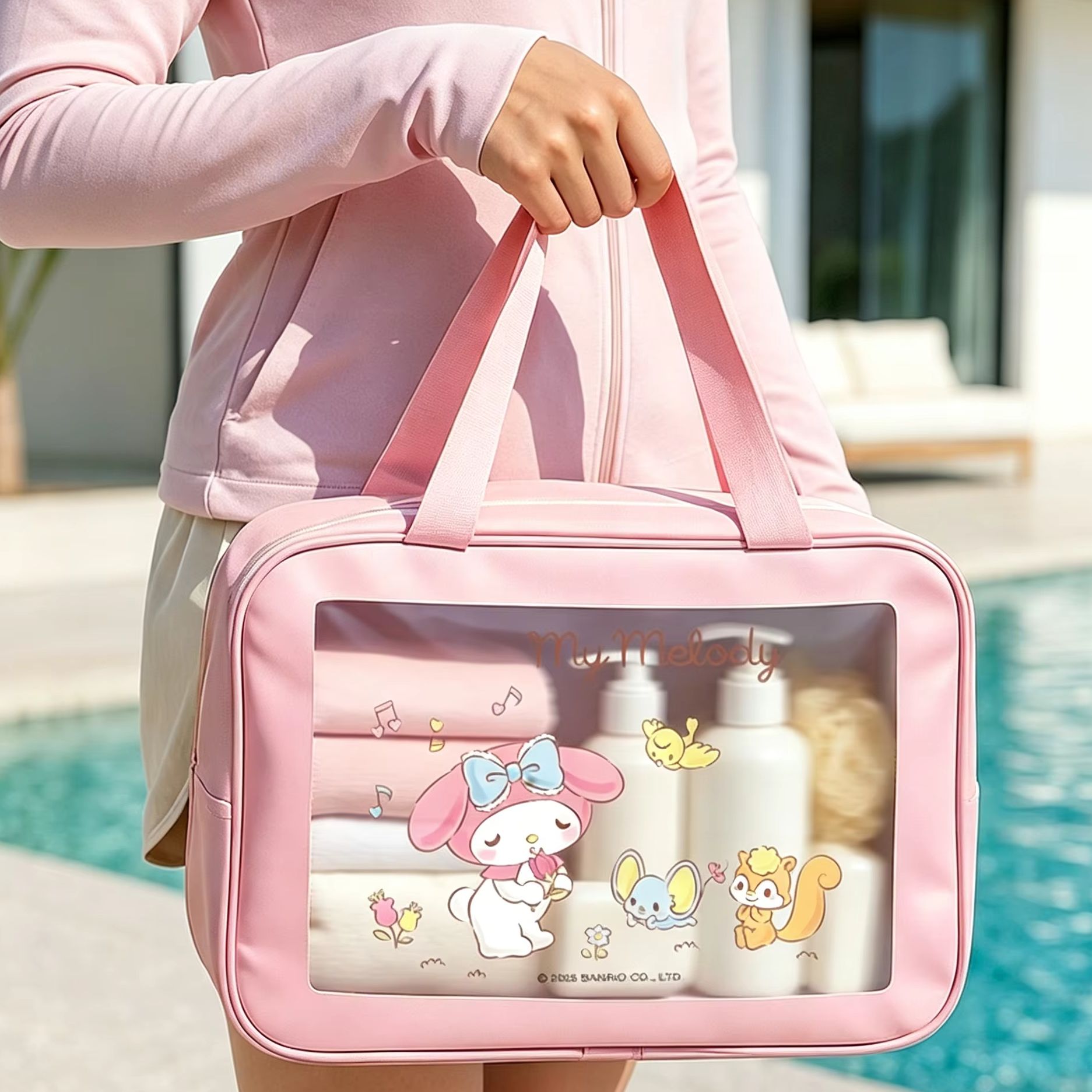 Kuromi Sanrio Waterproof Stora - Skincare D'Alba ulasan dan harga